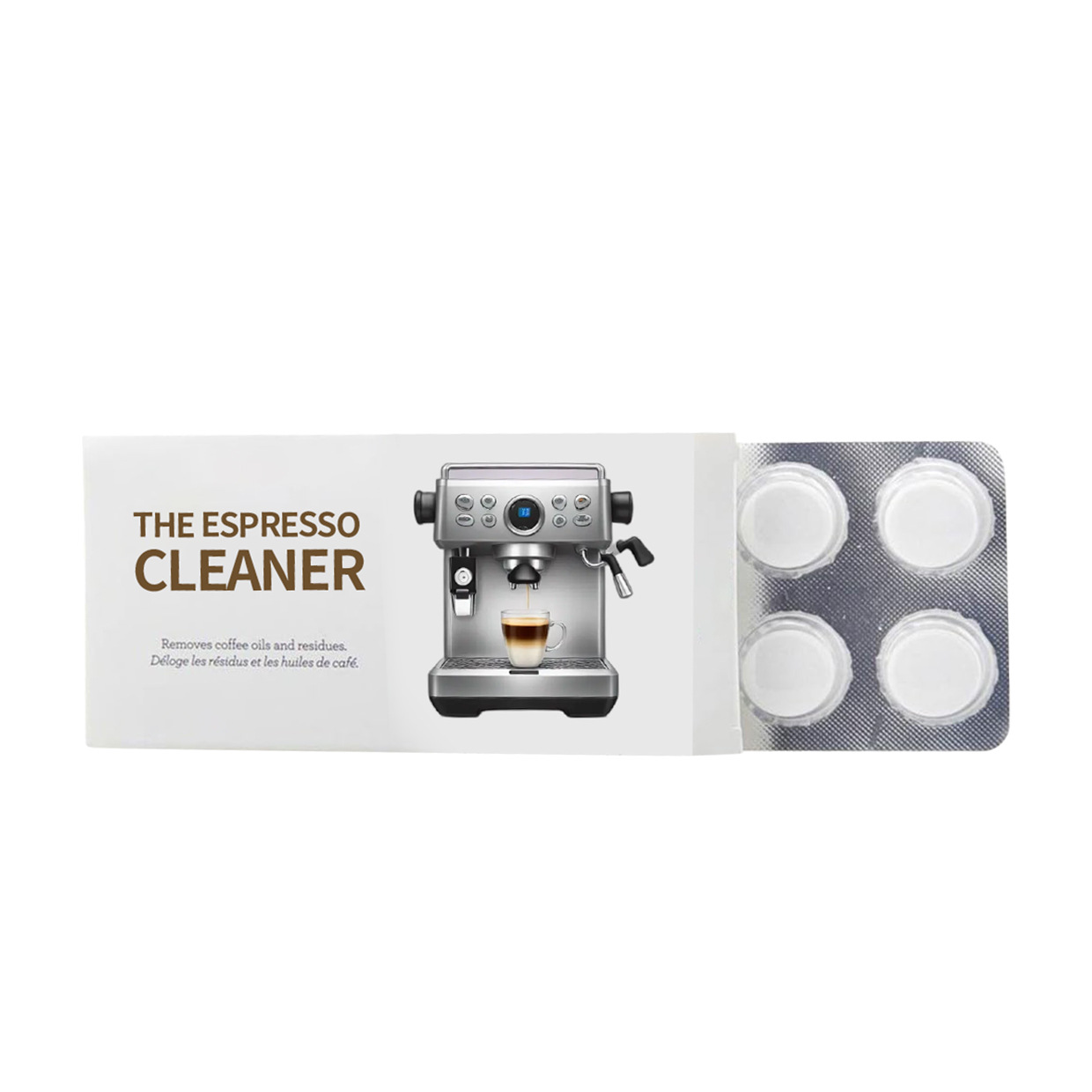 Cross-Border Coffee Machine Cleaning Tablets Coffee Machine Cleaner Water Cup Tea Stains Coffee Stains Cleaning Coffee Machine Effervescent Tablets