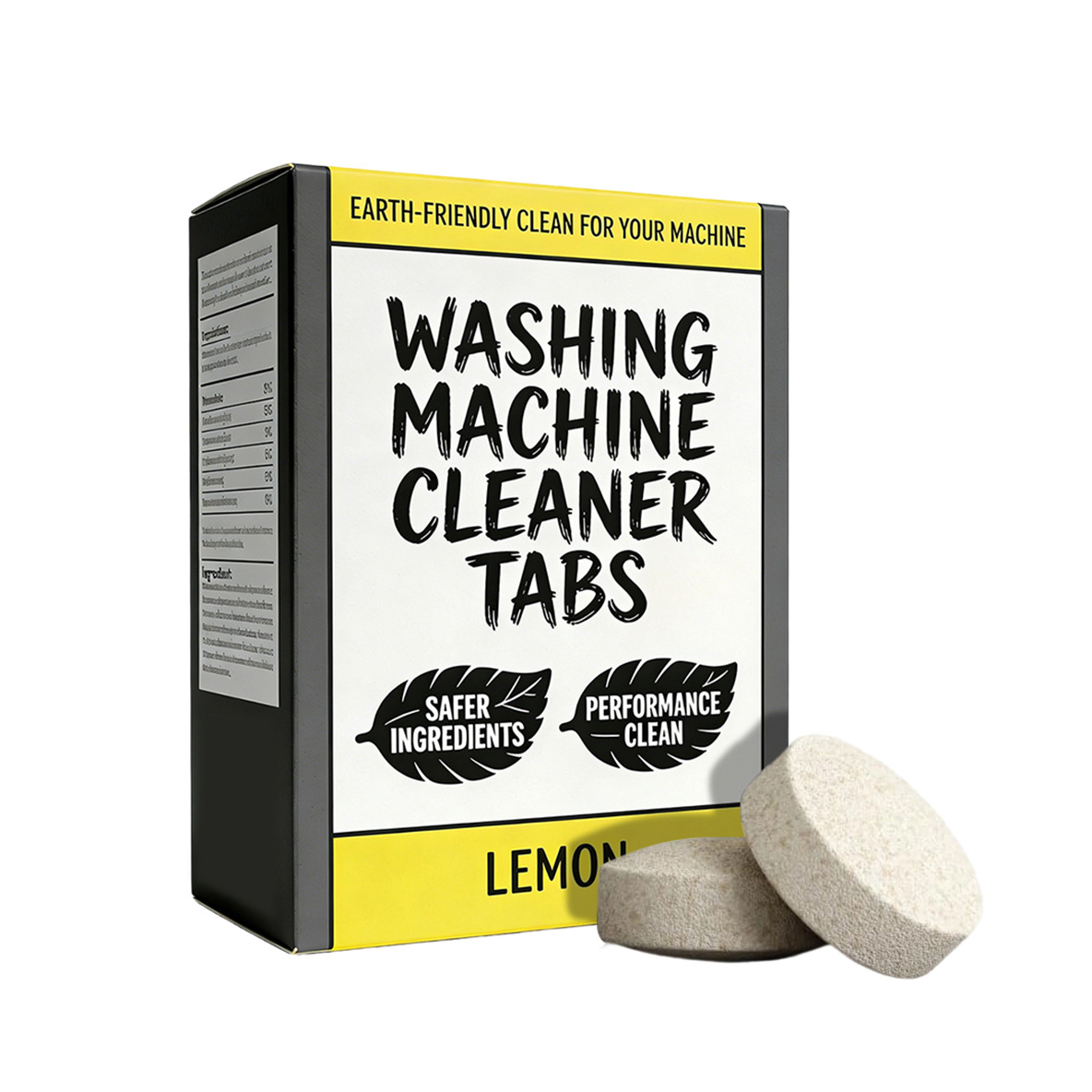 Cross-Border Washing Machine Tank Cleaner Decontamination And Descaling Fully Automatic Cleaning Effervescent Tablets Three-In-One Oxygen Cleaning Tablets