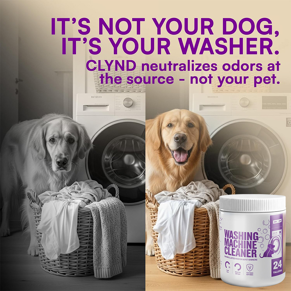 Cross-Border Pet Owners Washing Machine Cleaner Washing Machine Effervescent Tablets Pet Hair Cleaning Only For Pet Owners