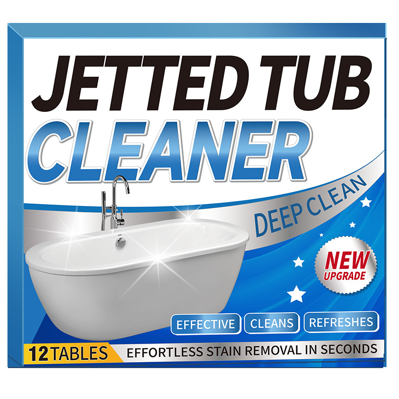 Cross-Border Bathtub Cleaning Tablets Toilet Washbasin Descaling And Stain Removal Household Bathroom Cleaning Effervescent Tablets Cleaner
