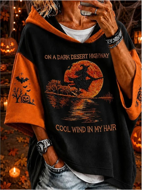 Limited-time 50% off 250th Anniversary Halloween 3D Printed Long-Sleeve Hooded T-Shirt