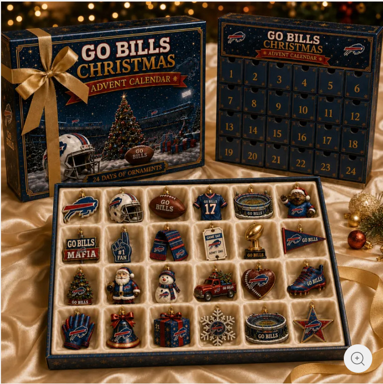 【Limited Edition】🔥Only 30 pieces left✨⏰Anniversary Limited Edition✨49% off! 🔥2026 Buffalo Bills Advent Calendar