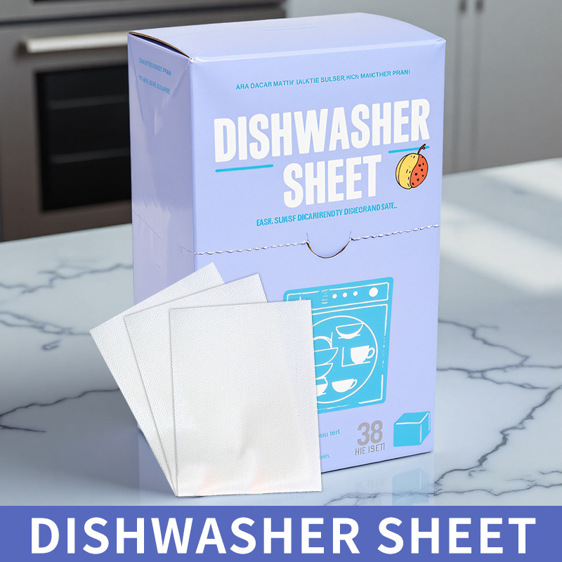 Cross-Border Dishwasher Detergent Dishwasher Cleaning Three-In-One Cleaning Instant Cleaning Tablets Microwave Oven Cleaning