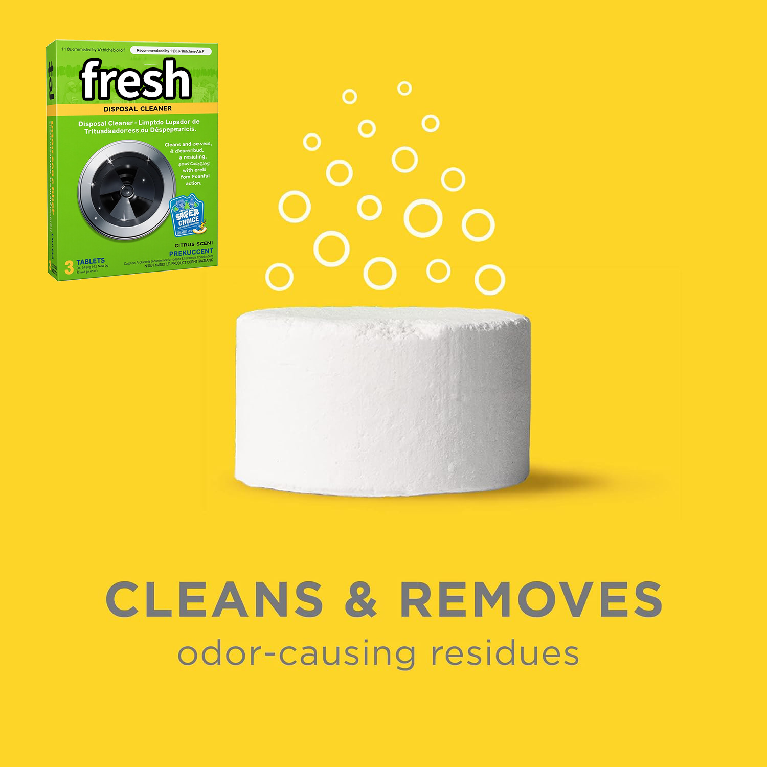 Cross-Border Garbage Disposer Cleaning Tablets To Remove Residue And Deodorize Sink Garbage Disposer Cleaning Drain Cleaning Care