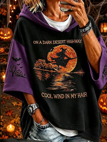 Limited-time 50% off 250th Anniversary Halloween 3D Printed Long-Sleeve Hooded T-Shirt