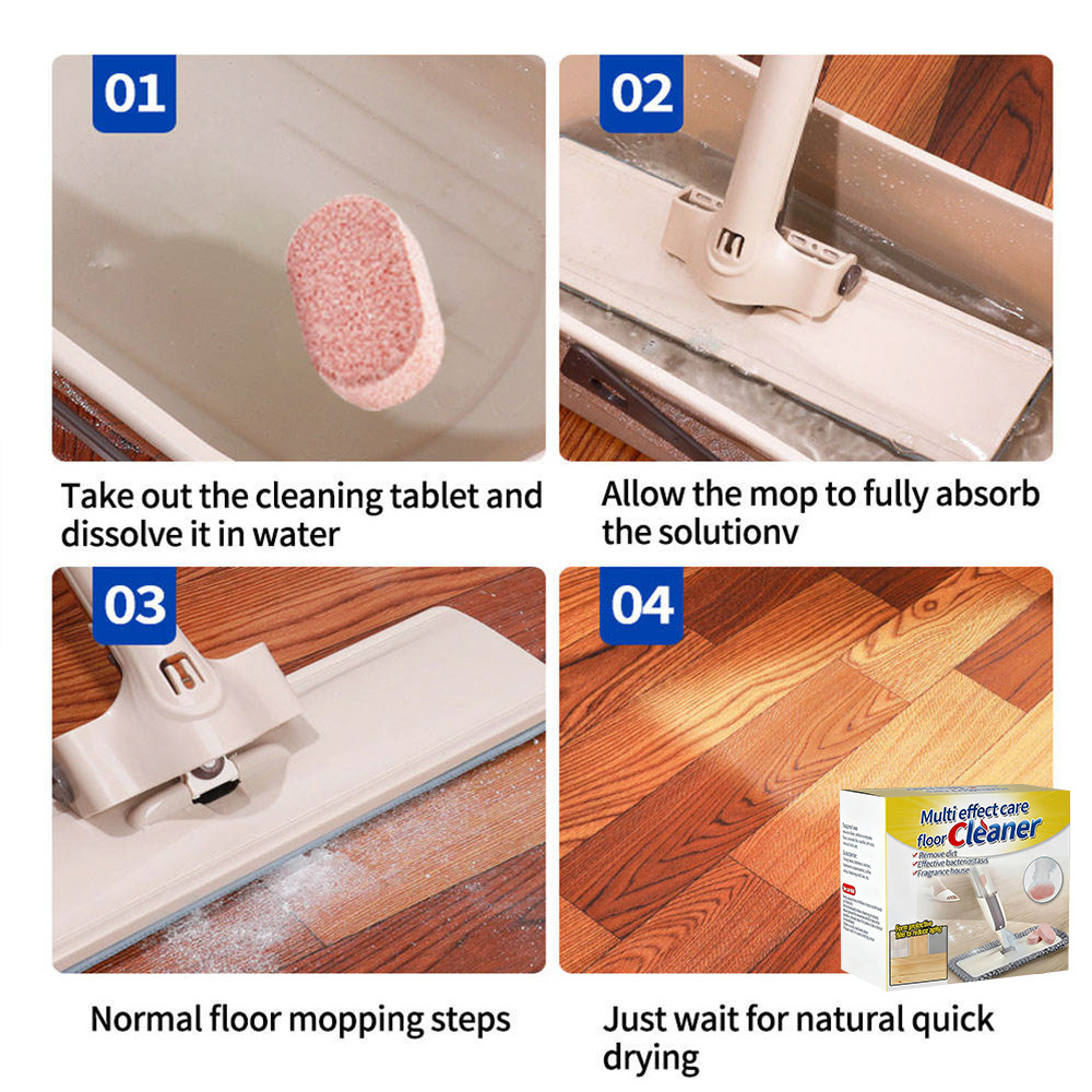 Cross-Border Floor Cleaning Tablets To Remove Stains, Oil And Water Stains Household Multi-Purpose Cleaner Fresh Floor Cleaning