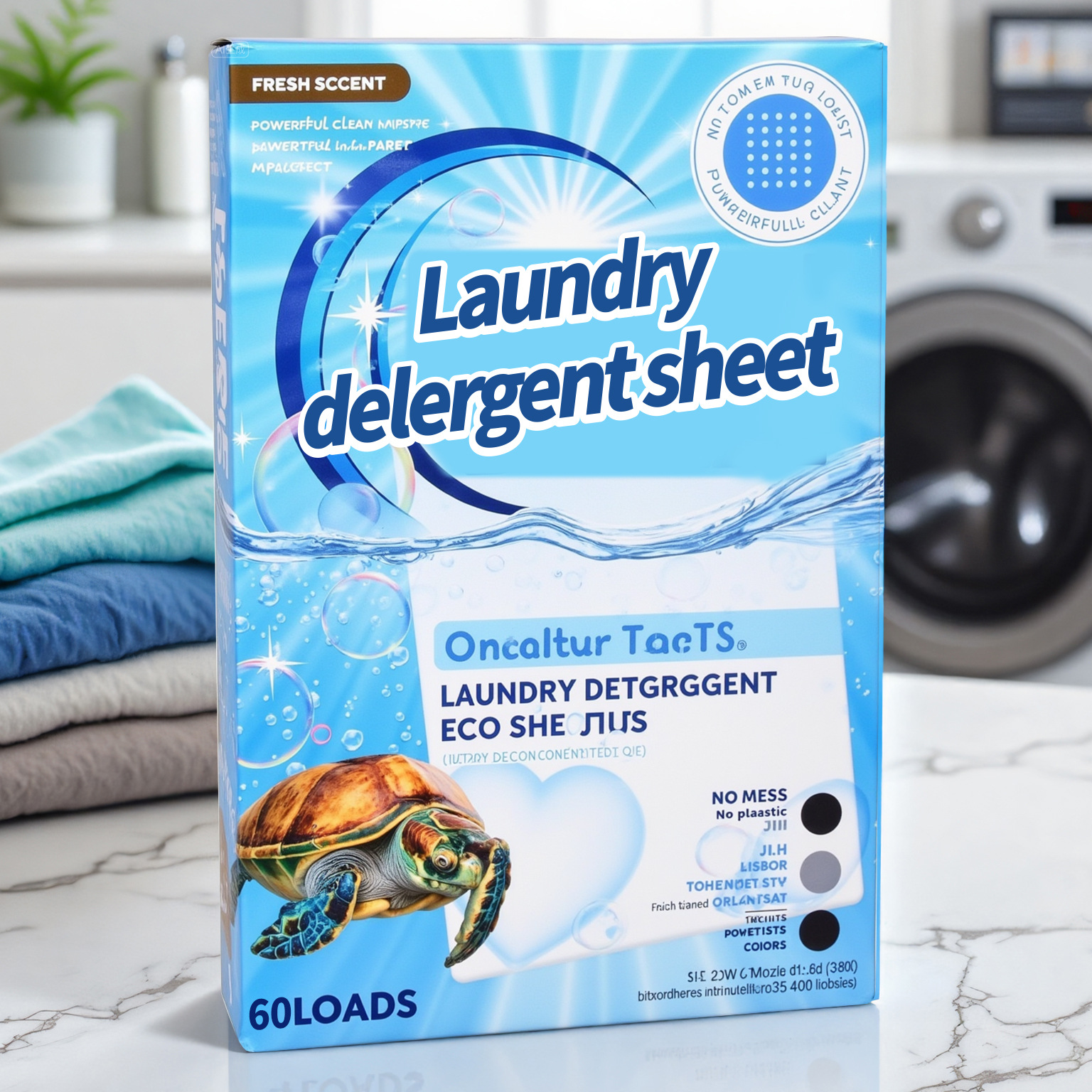 Cross-Border Laundry Tablets, Laundry Bubble Paper, Highly Active Substances, Powerful Decontamination And Anti-Staining Tablets, Laundry Tablets, Fragrance Tablets Wholesale