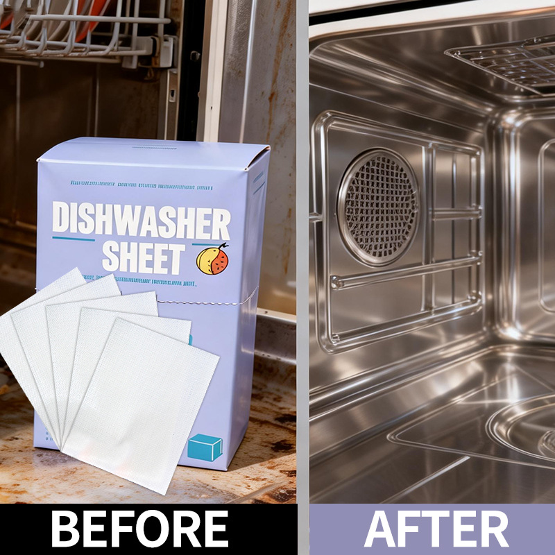 Cross-Border Dishwasher Detergent Dishwasher Cleaning Three-In-One Cleaning Instant Cleaning Tablets Microwave Oven Cleaning