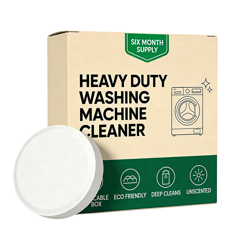Cross-Border Washing Machine Tank Cleaning Tablets Washing Machine Cleaning Effervescent Tablets To Remove Dirt And Stains Household Three-In-One Cleaning Tablets