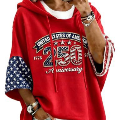 Limited-time 50% off 250th Anniversary Halloween 3D Printed Long-Sleeve Hooded T-Shirt