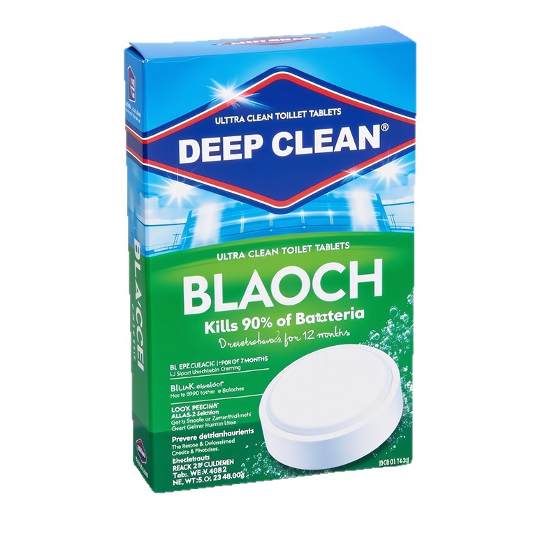 Cross-Border Toilet Cleaner 20G Toilet Cleaning Block Blue Bubble Toilet Cleaning Block Long-Lasting Cleaning, Descaling And Deodorizing