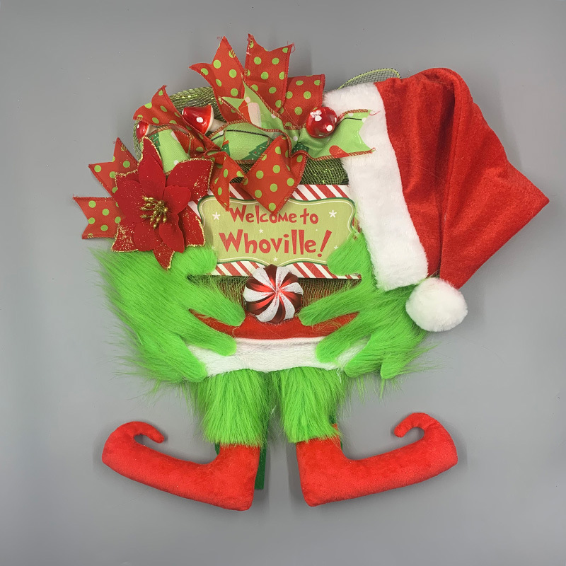 Christmas Thief Wreath Christmas Wreath