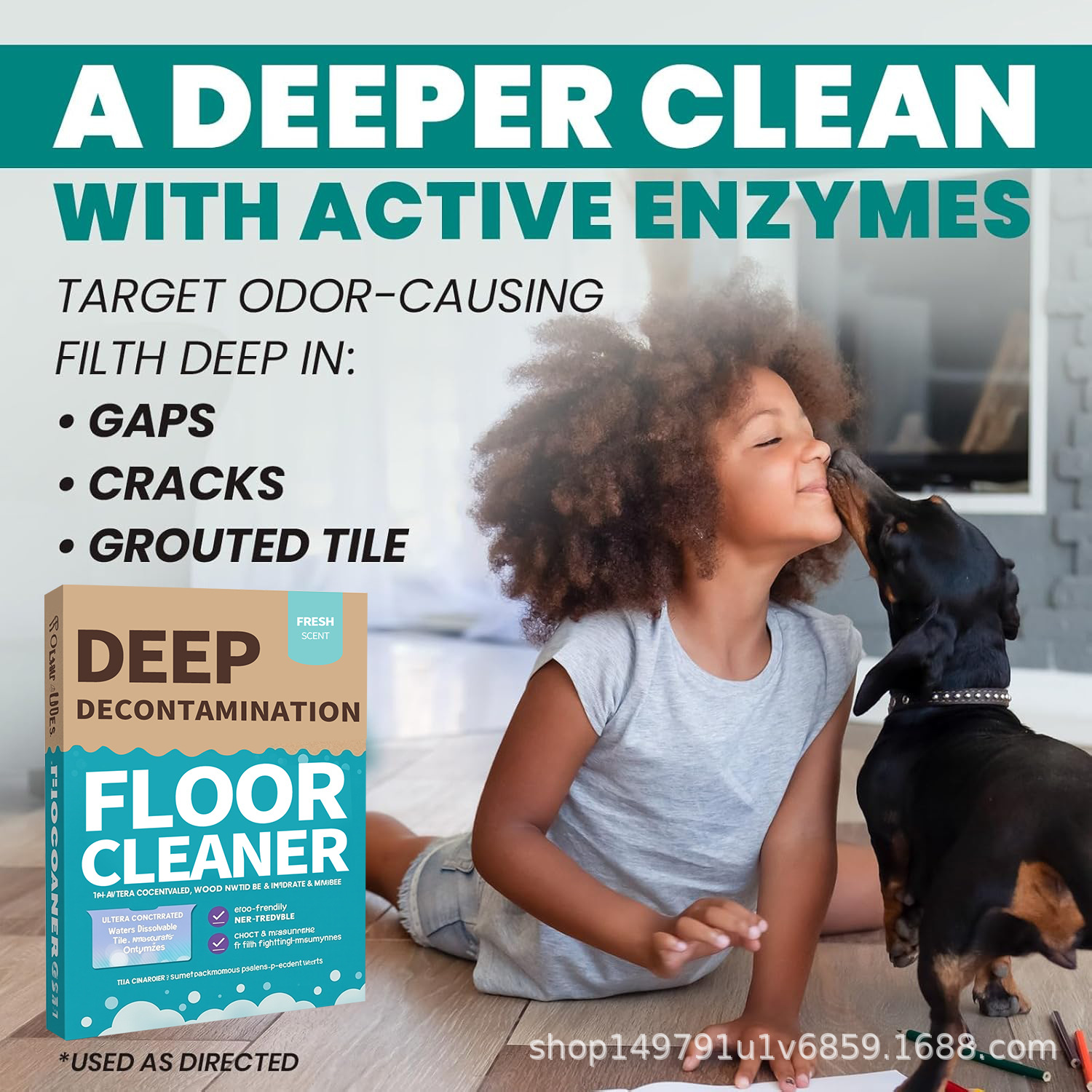 Cross-Border Floor Cleaner Household Multi-Functional Decontamination Fresh Floor Cleaning Paper Non-Dirty Hands Portable Cleaning Tablets