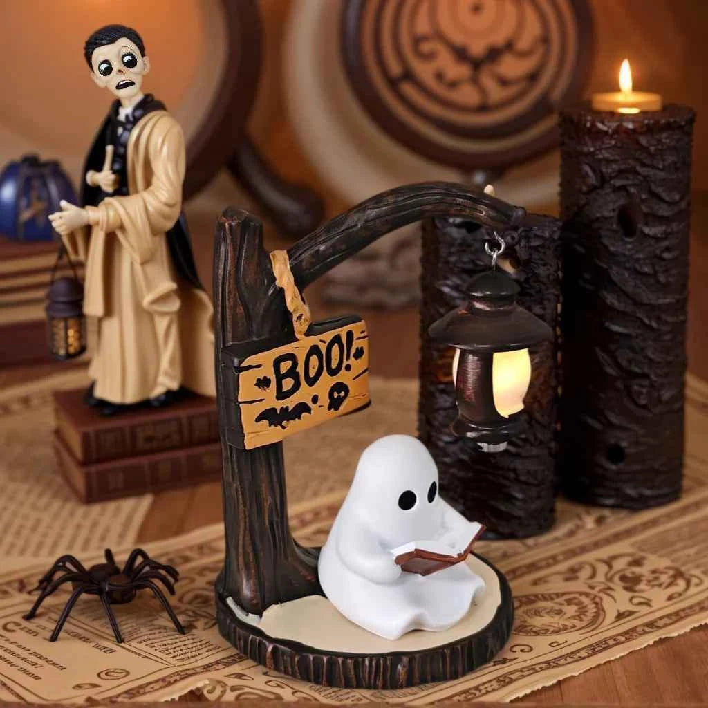 Creative Cute Ghost Night Light Ornaments to Add Warmth to Your Home