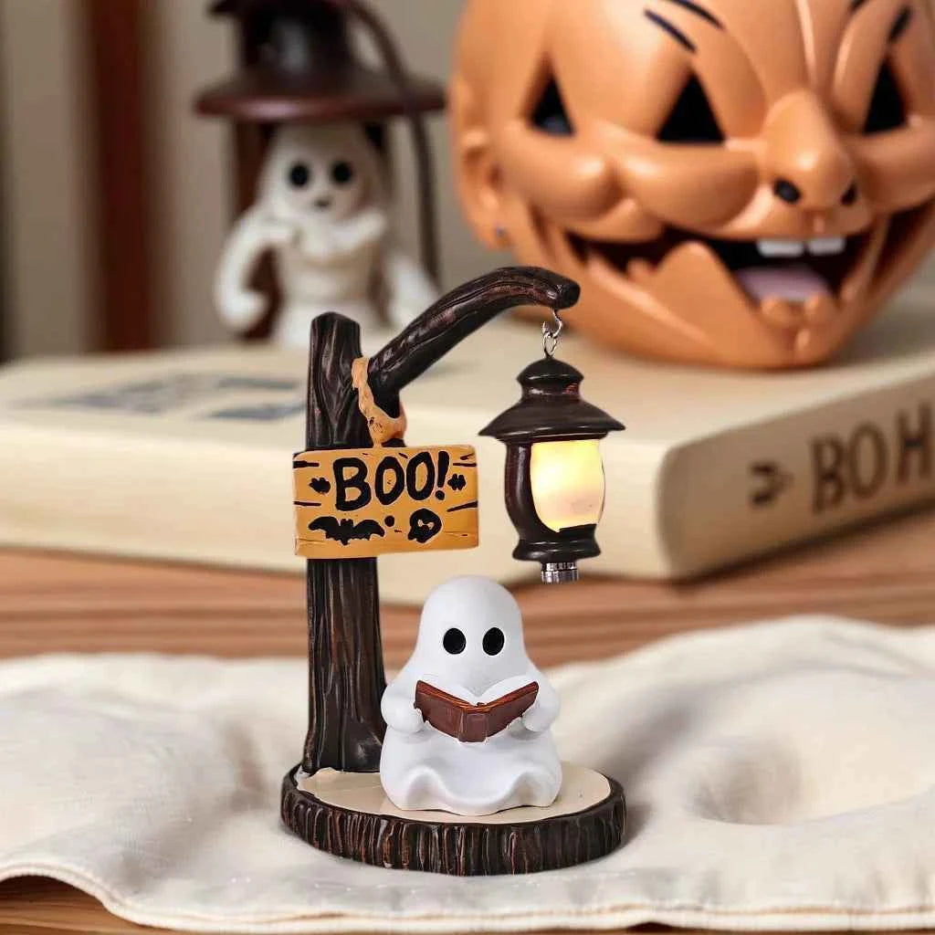 Creative Cute Ghost Night Light Ornaments to Add Warmth to Your Home
