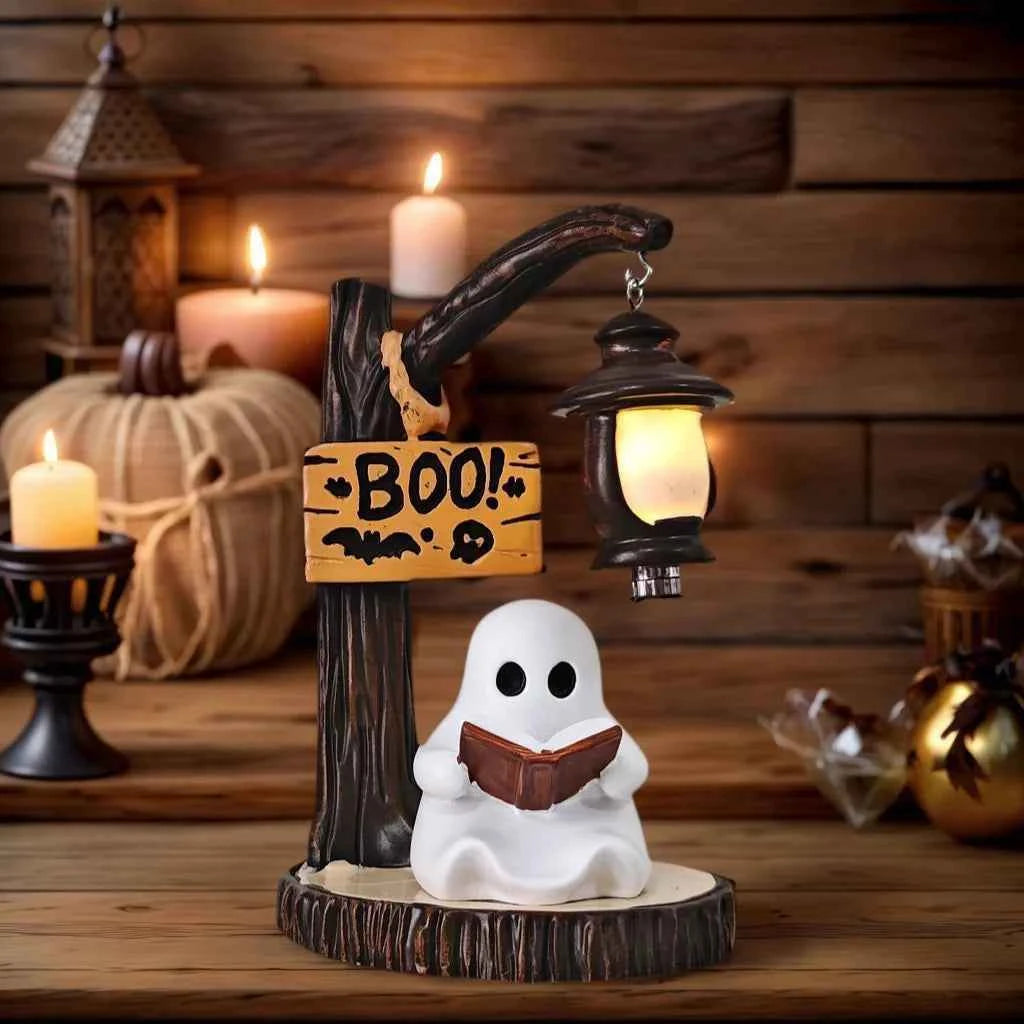 Creative Cute Ghost Night Light Ornaments to Add Warmth to Your Home