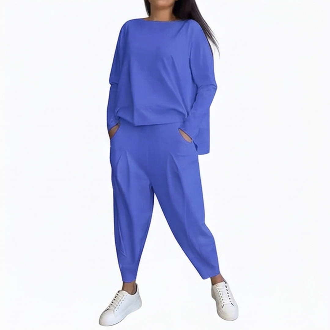 Soft Cotton Two Piece Lounge Set