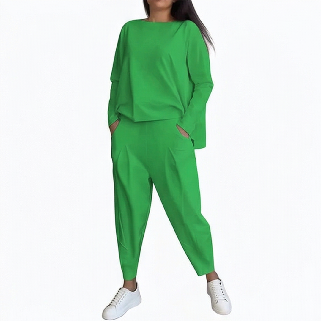 Soft Cotton Two Piece Lounge Set
