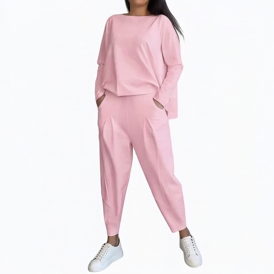 Soft Cotton Two Piece Lounge Set