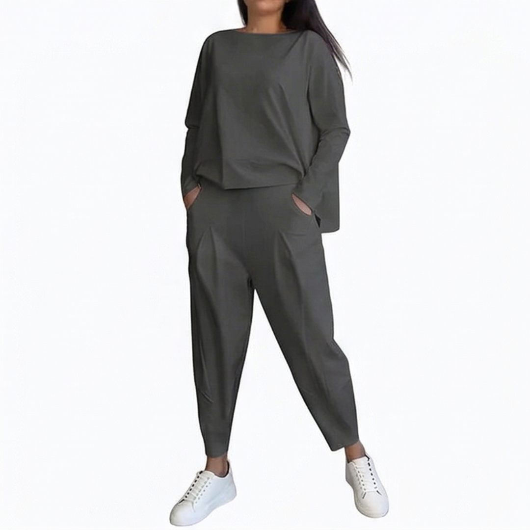 Soft Cotton Two Piece Lounge Set
