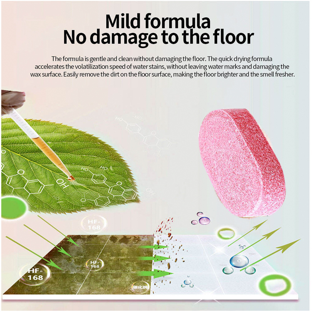 Cross-Border Floor Cleaning Tablets To Remove Stains, Oil And Water Stains Household Multi-Purpose Cleaner Fresh Floor Cleaning