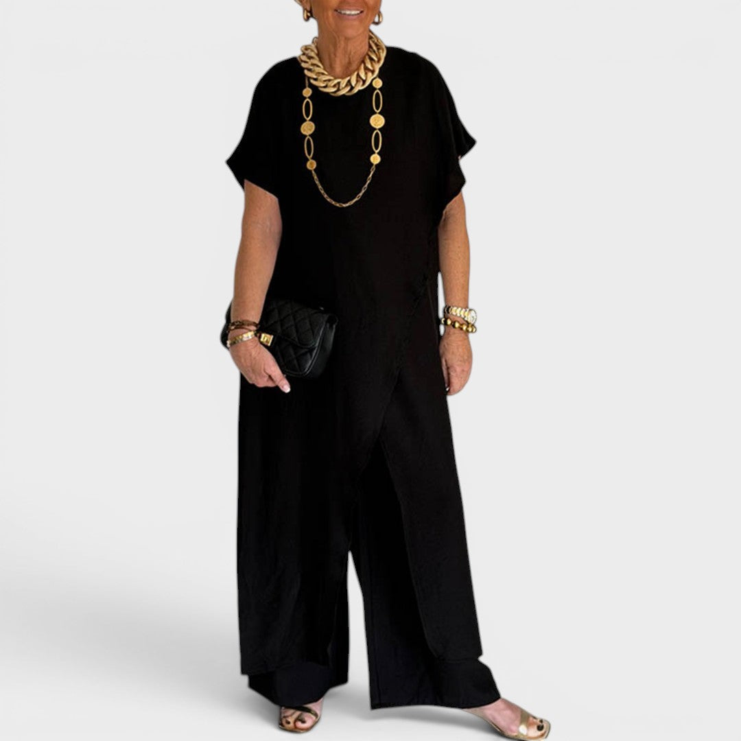 Roseth - Set consisting of a layered tunic and wide-legged trousers