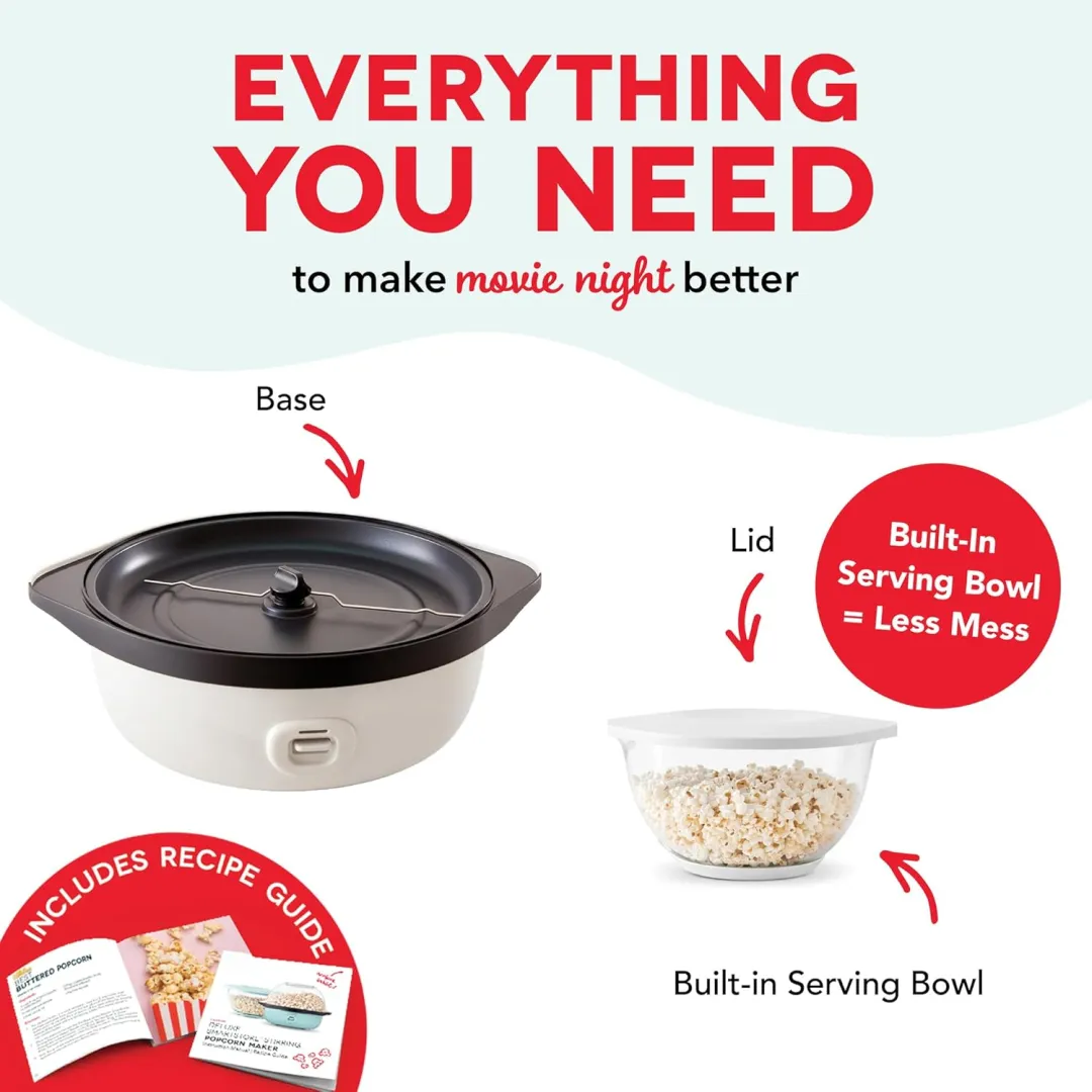 Saranata Stirring Popcorn Maker 