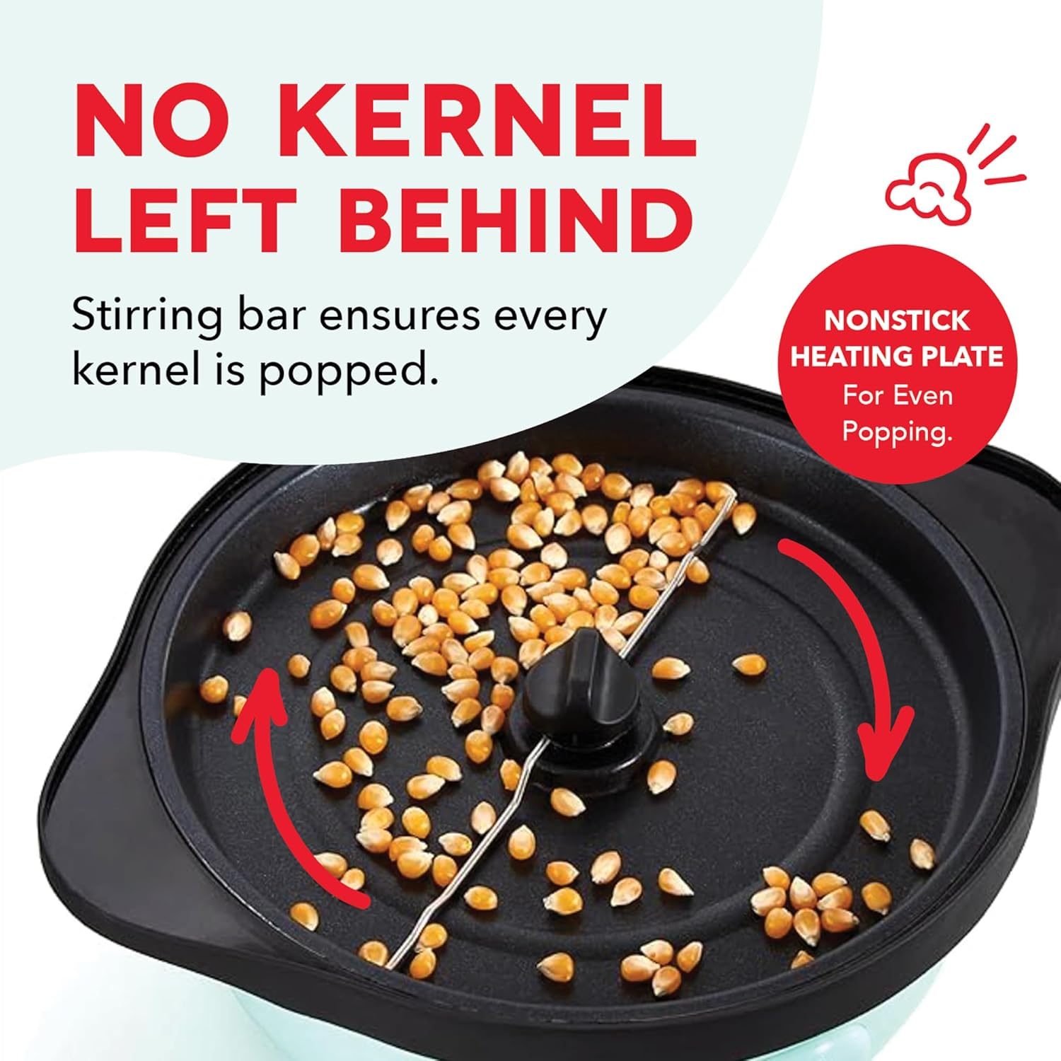 Stirring Popcorn Maker 