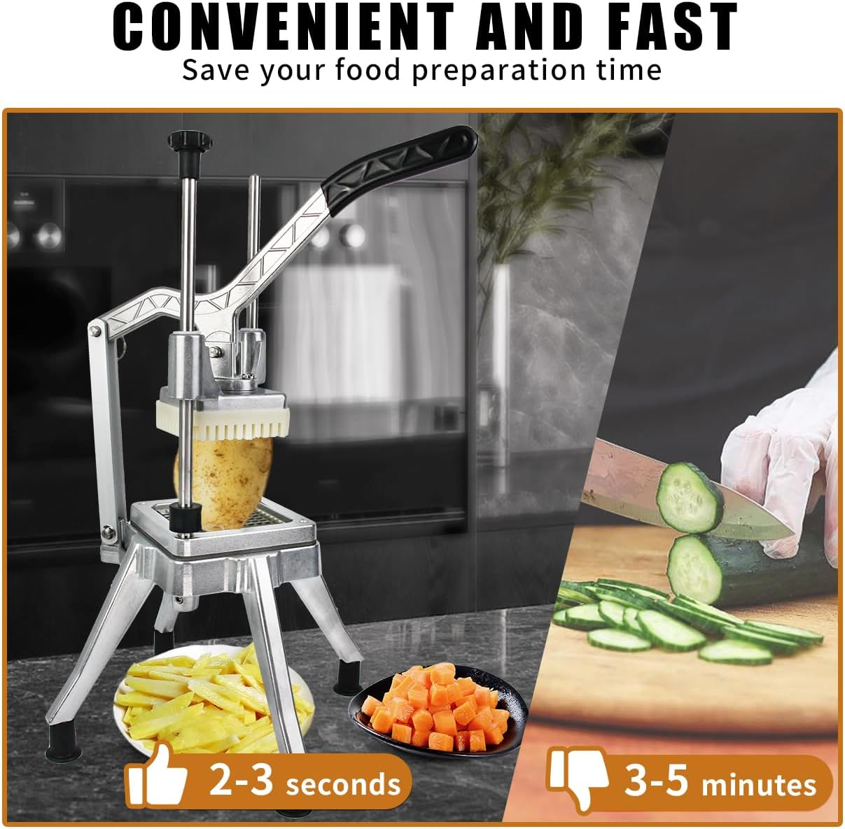 Manual French Fry Cutter