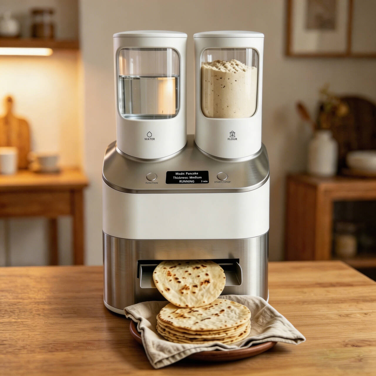 Saranata Automatic Thin Pancake Making Machine