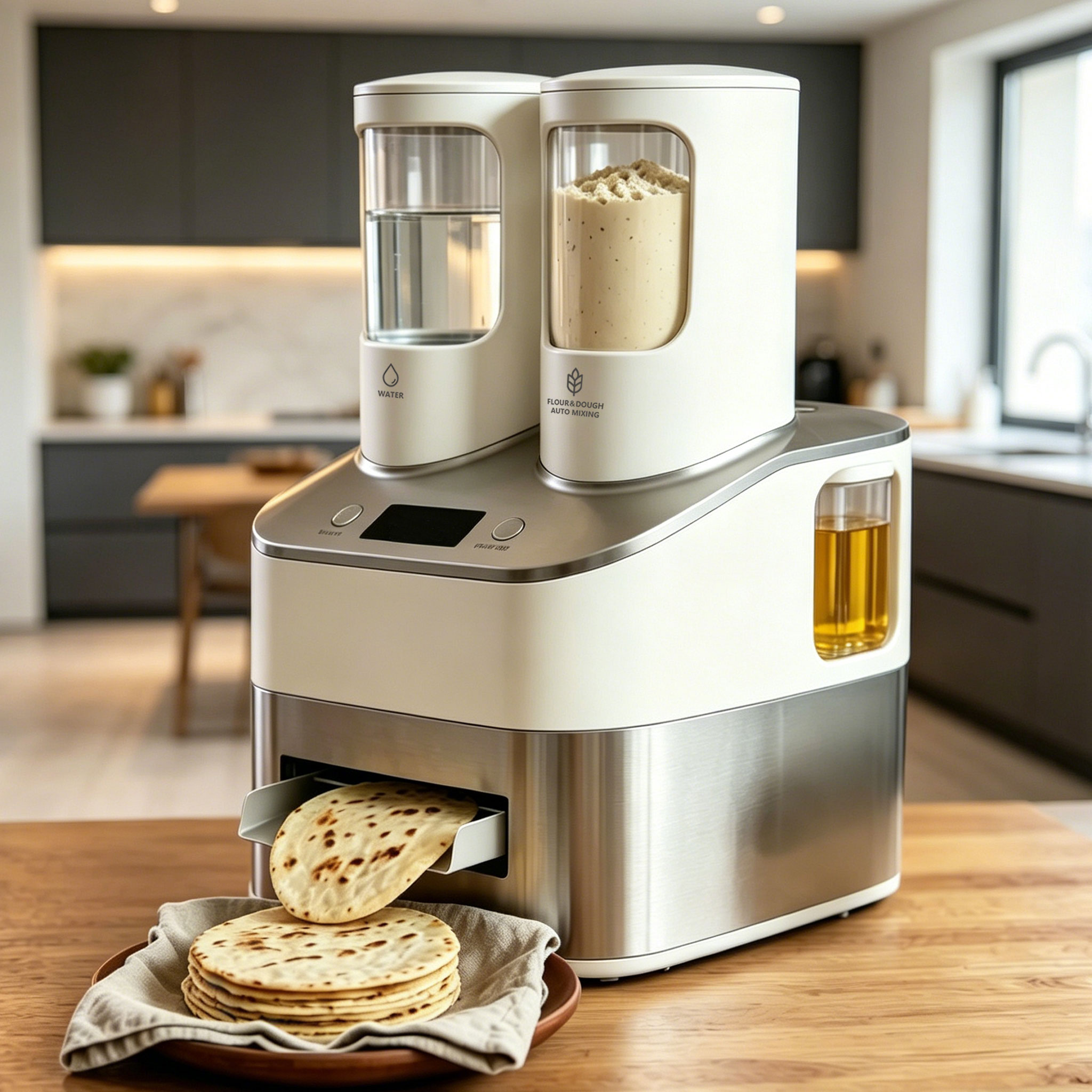 Saranata Automatic Thin Pancake Making Machine