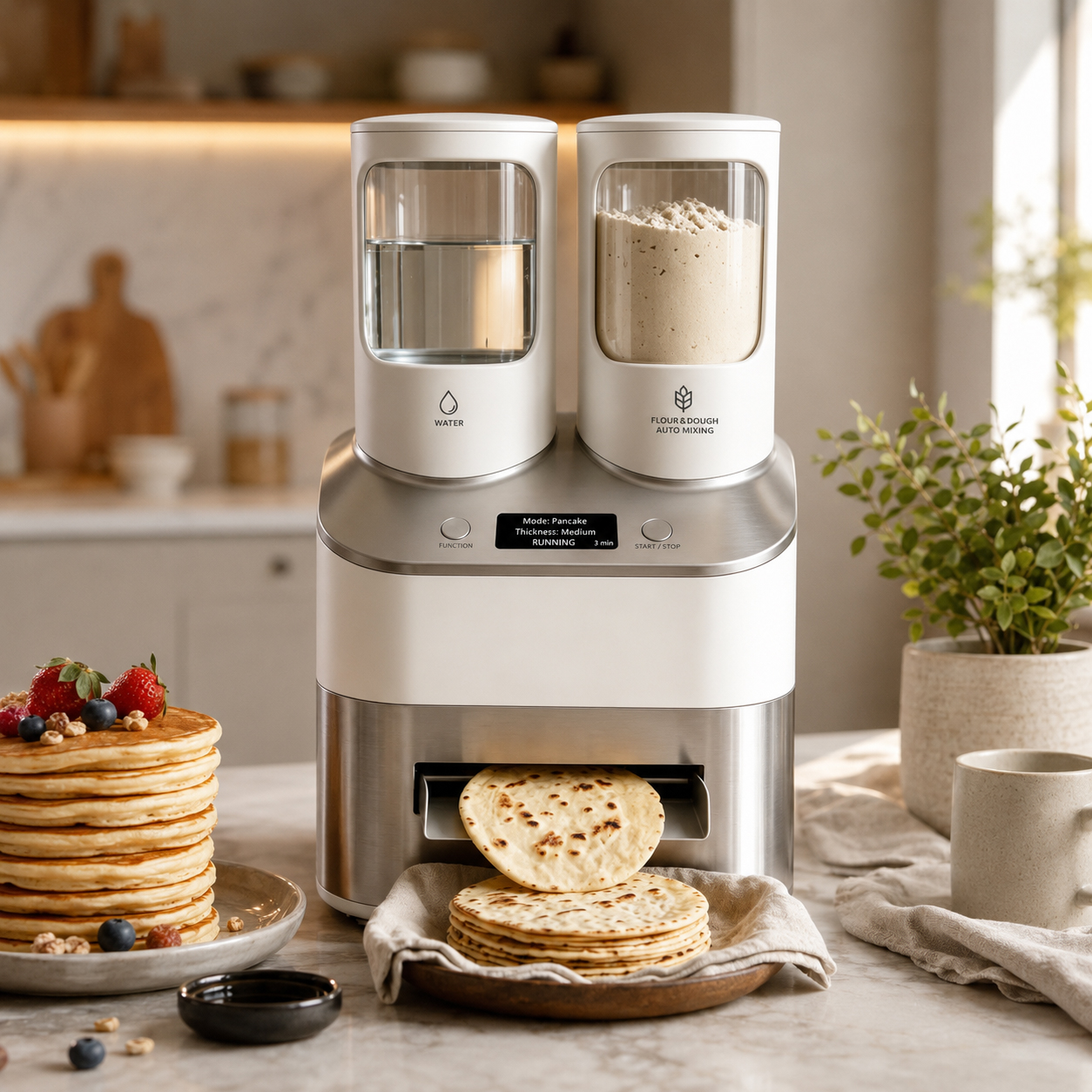 Saranata Automatic Thin Pancake Making Machine