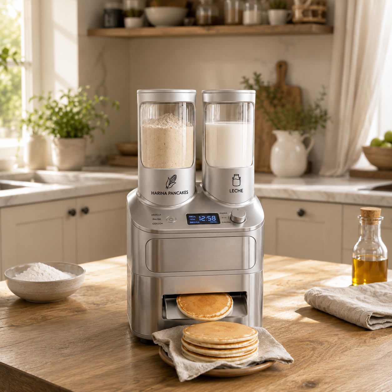 Saranata Automatic Thin Pancake Making Machine