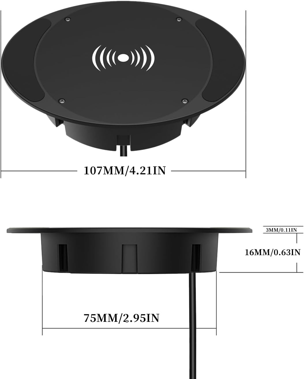 Invisible Wireless Charger,