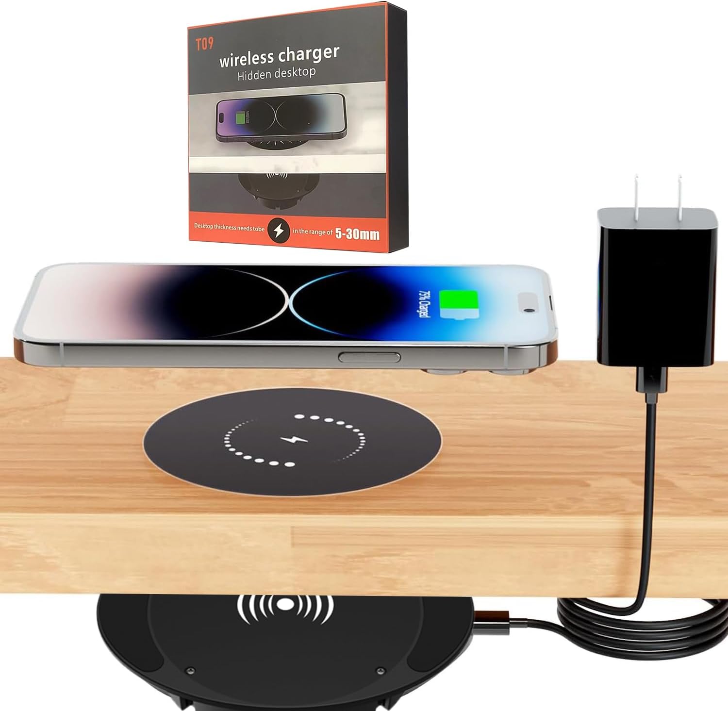 Invisible Wireless Charger,