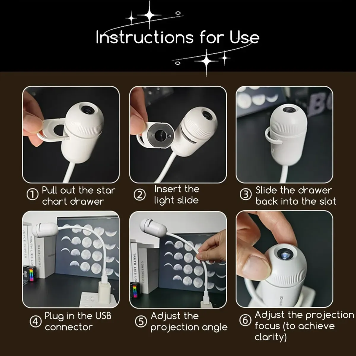 Galaxy Light Projection (USB)