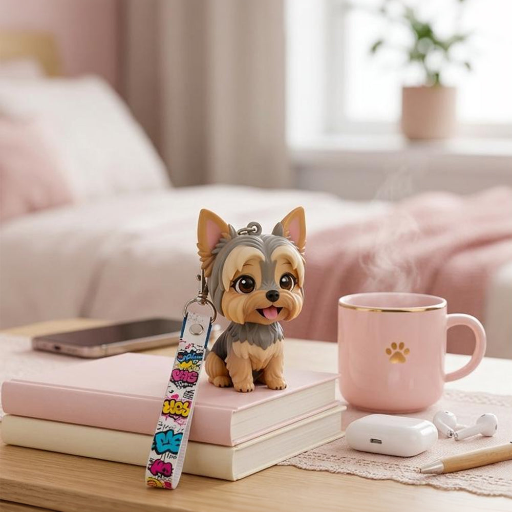 Custom 3D Pet Figure Keychain & Bag Charm - Take Them Everywhere