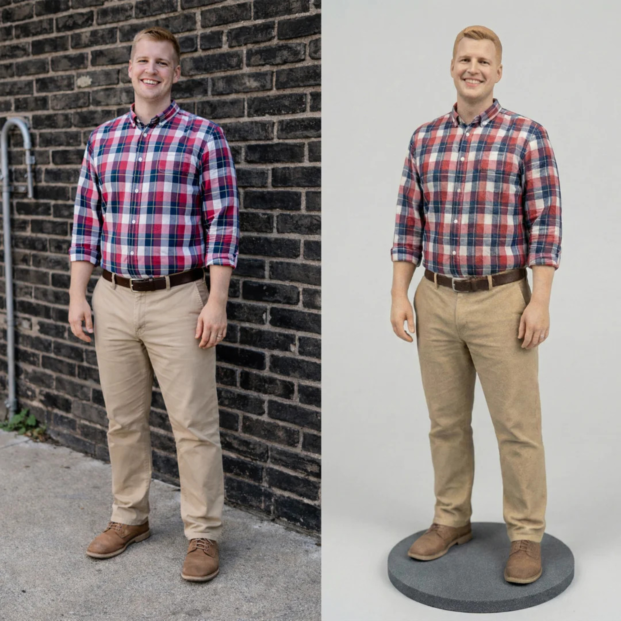 Custom human figurine gallery example 1