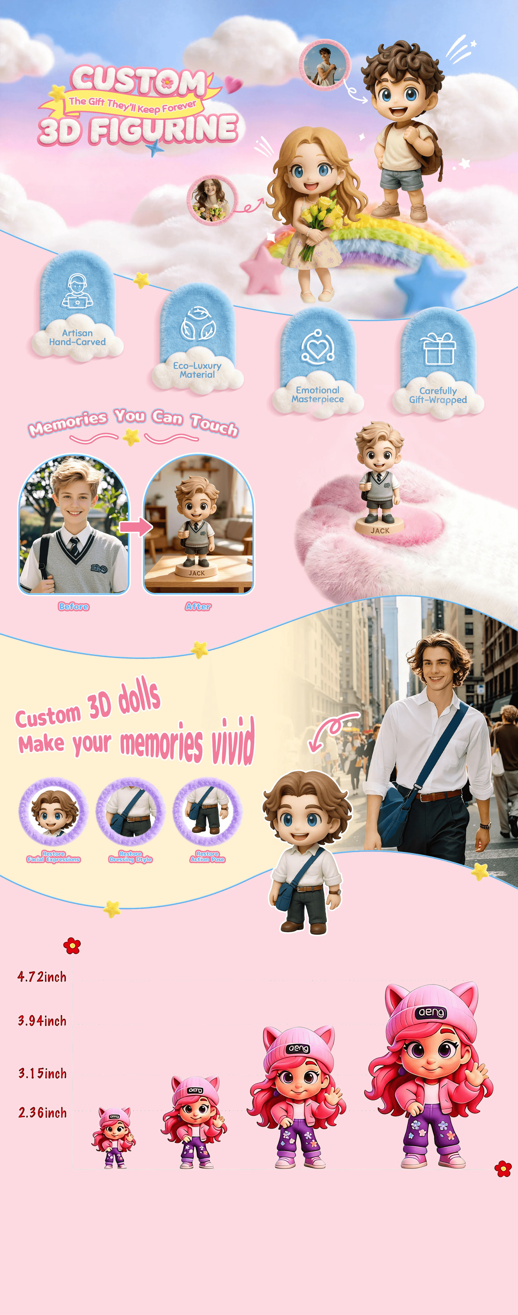 Custom 3D Figurine from Any Photo | Prinyou