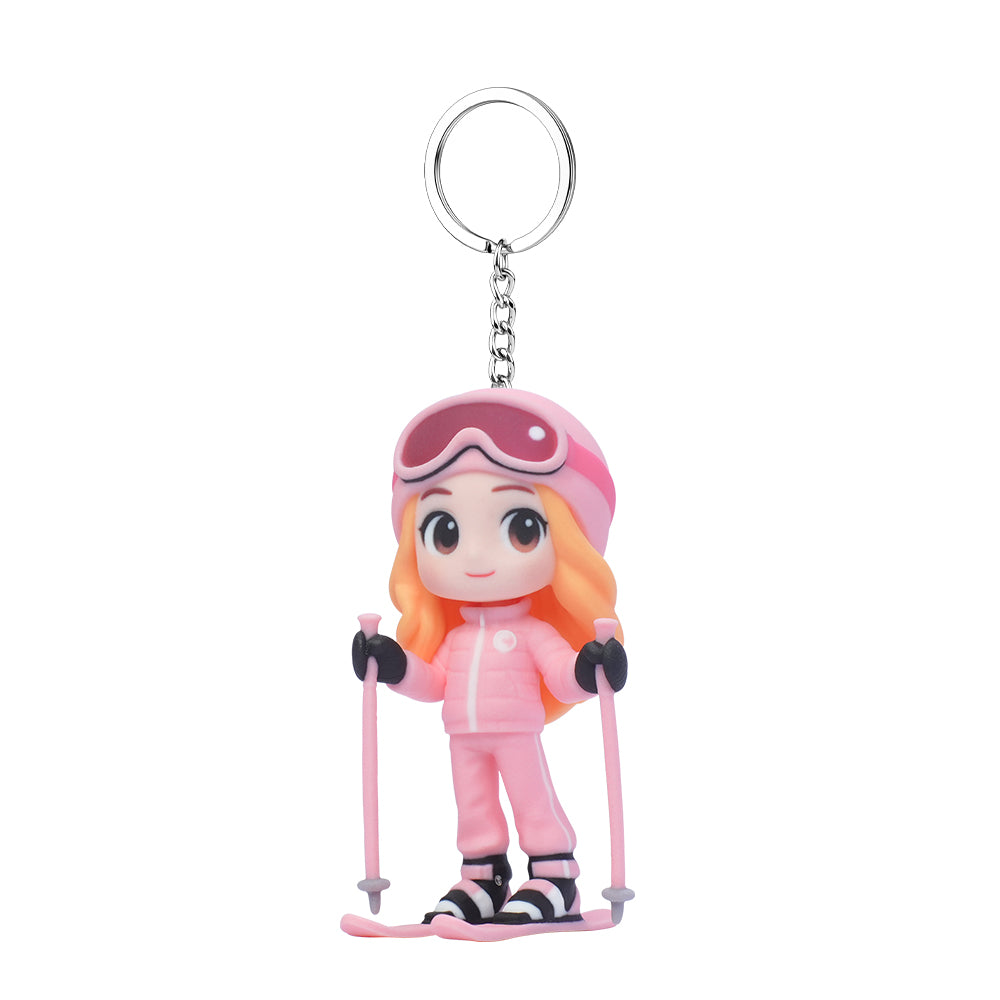 Custom 3D Figure Keychain - Personalized Bag Charm from Photo