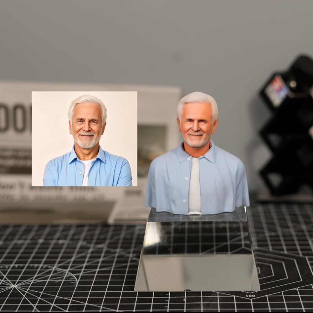 3D Printed Bust Statue