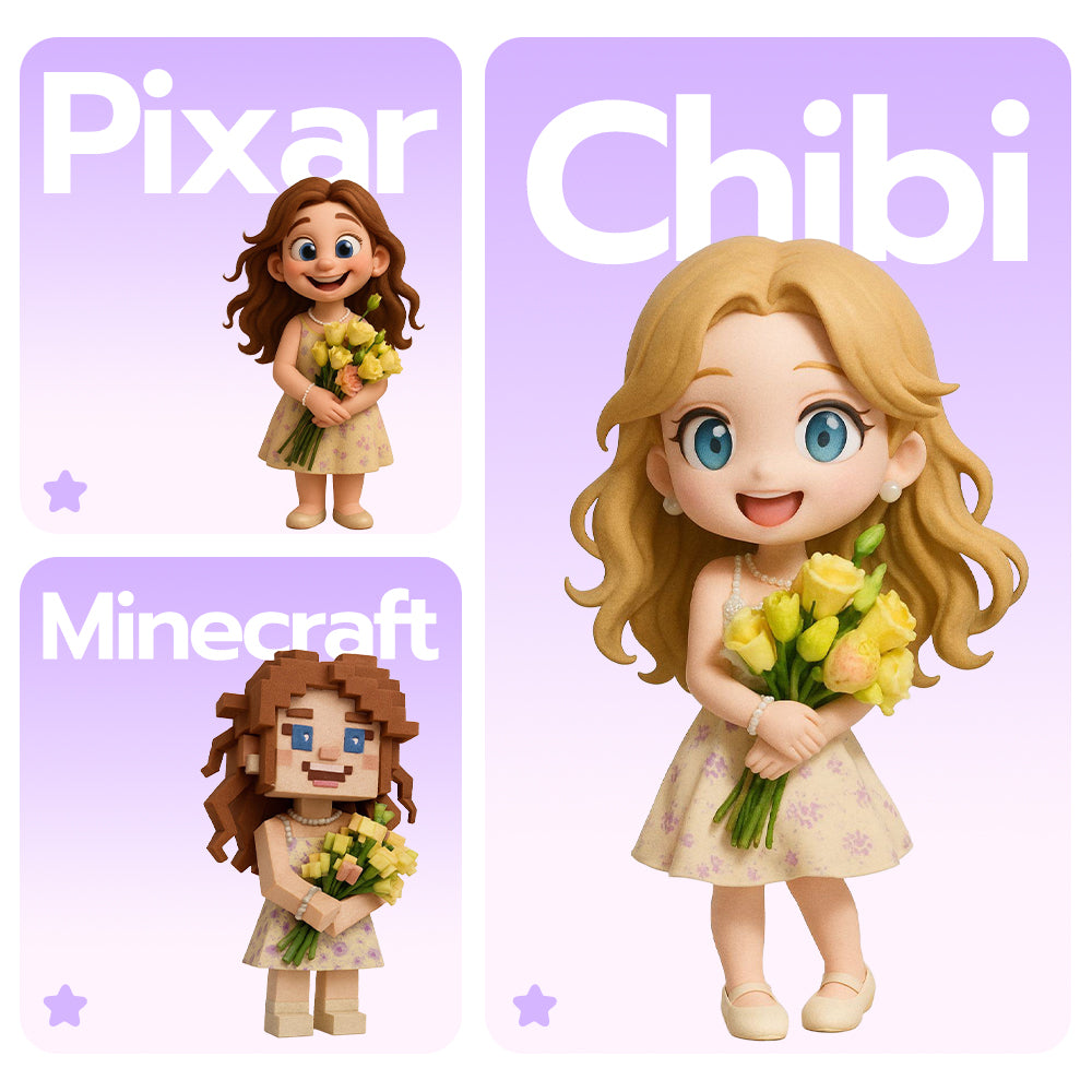 Custom 3D Figurine - From Any Photo