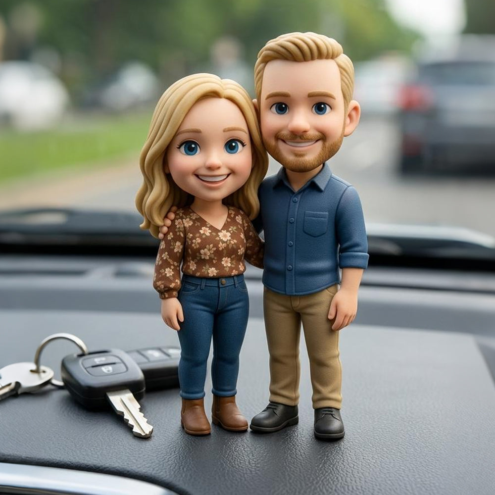 Custom Couple Action Figures - Unique Anniversary & Valentine Gift