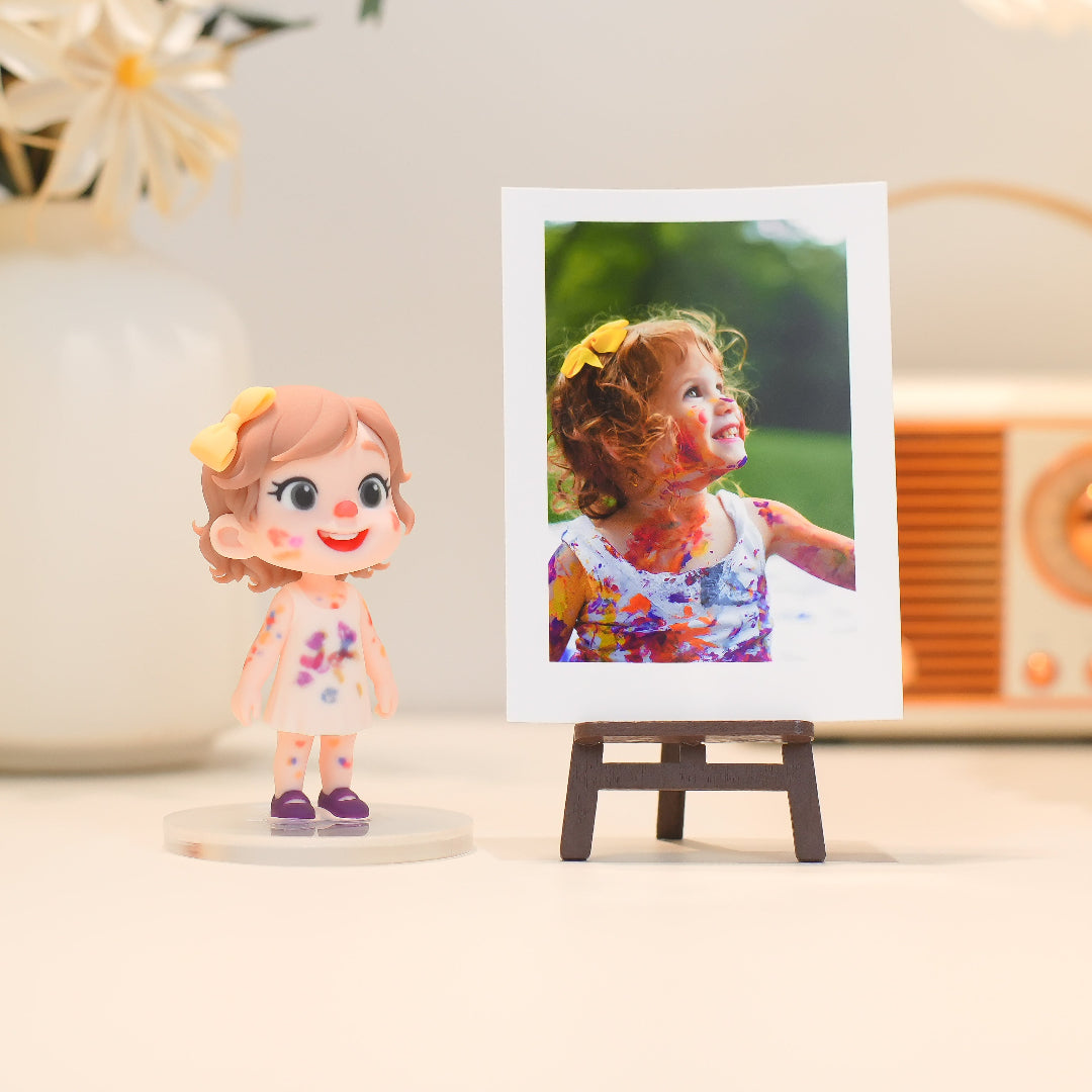 Custom Kids & Parent-Child 3D Figurine - Milestone Keepsake