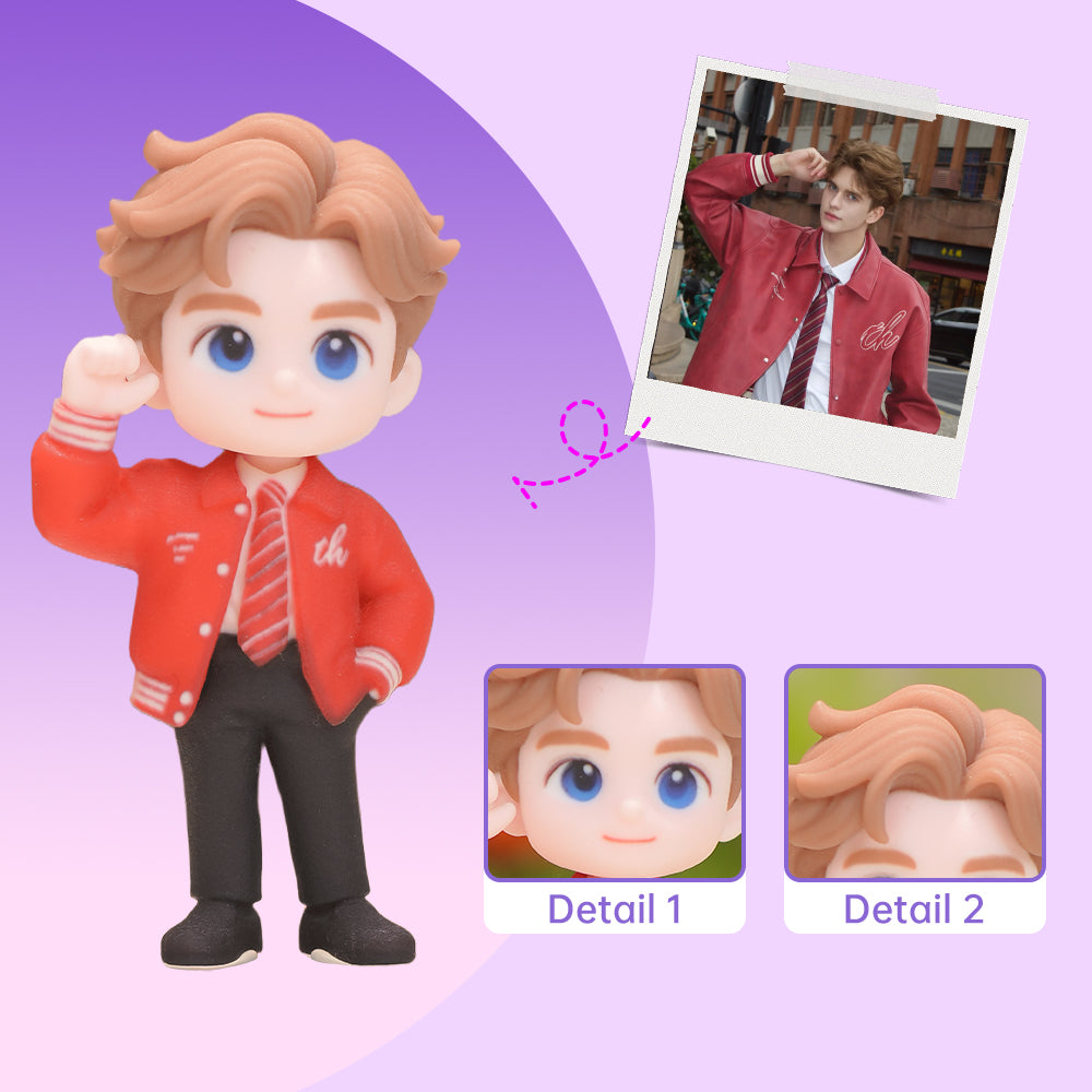 Custom 3D Figurine Gift Box: Premium Personalized Statue Set