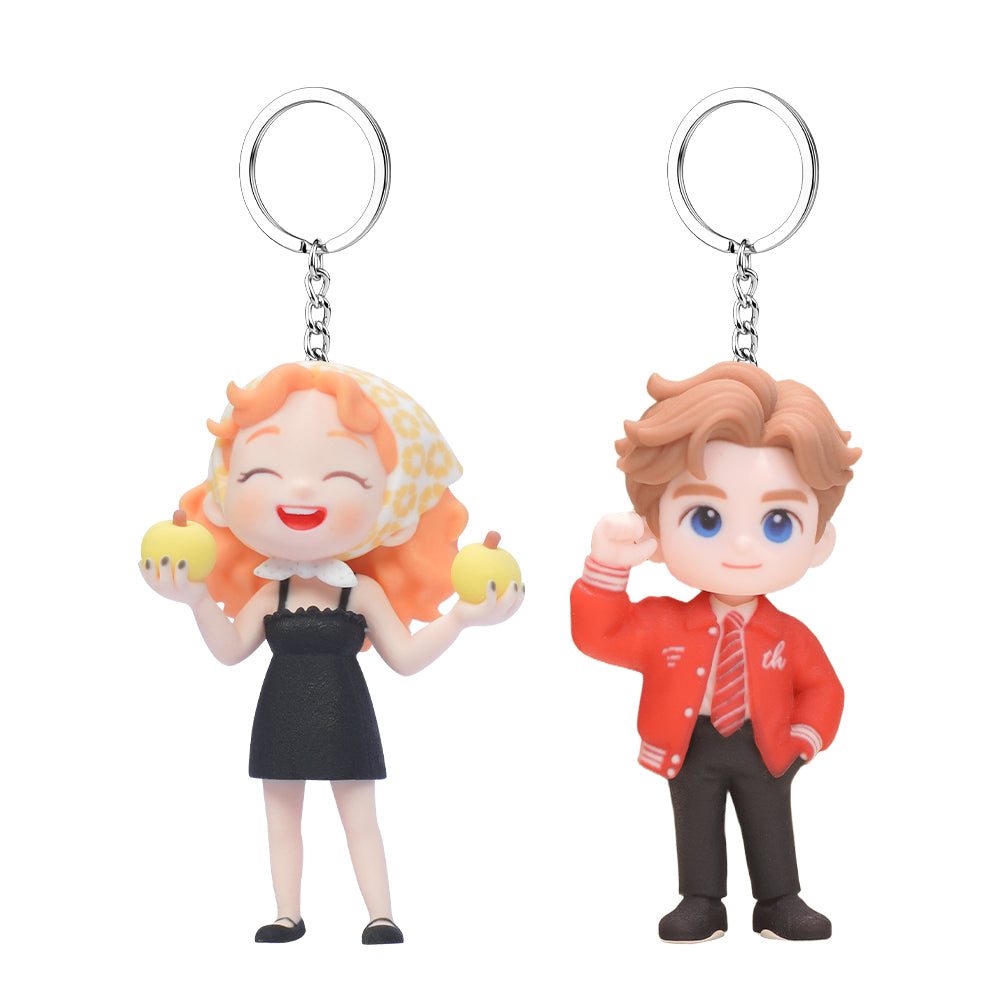 Custom 3D Figure Keychain - Personalized Bag Charm from Photo