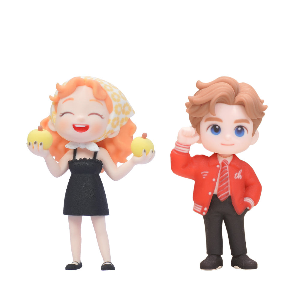 Custom 3D Couple Figurine - Wedding Cake Topper & Anniversary Gift