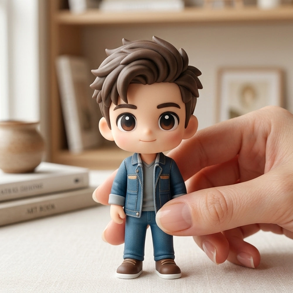 Custom 3D Figurine Gift Box: Premium Personalized Statue Set