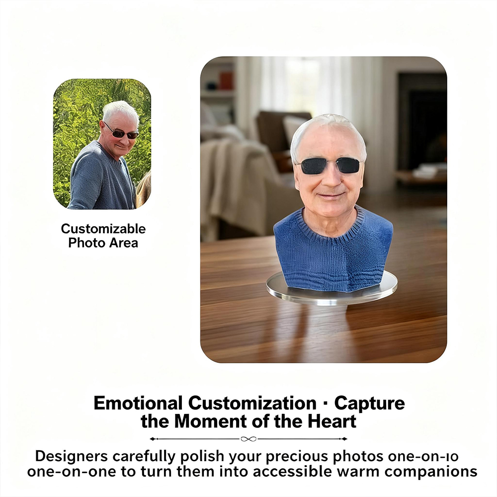 3D Printed Bust Statue