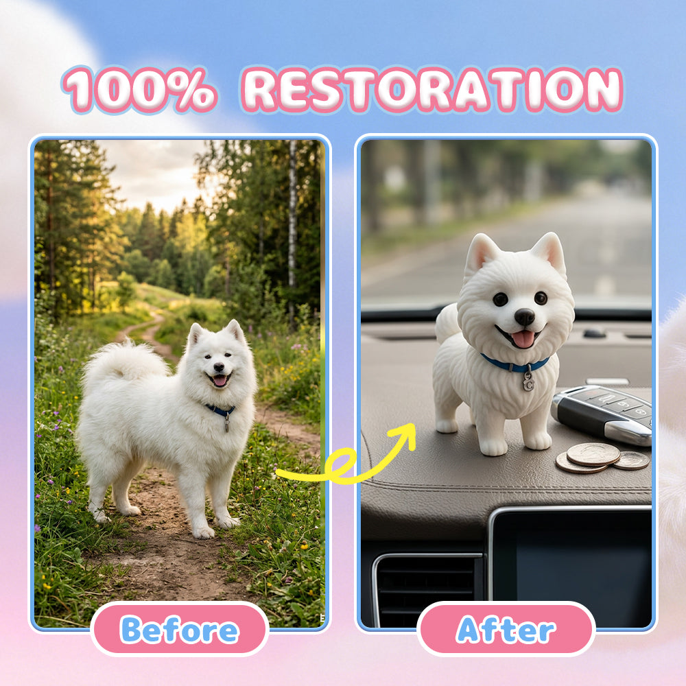 Custom 3D Pet Figurine - From Your Photo